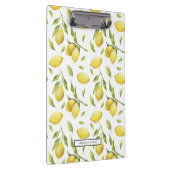  Waterverf Lemons en Greenery Pattern Klembord (Rechts)