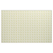  Waterverf Lemons en Greenery Pattern Stof (Yard (91,4 cm))