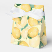 Waterverf Lemons en Leaves Bedankdoosjes (Voorkant Zijde)