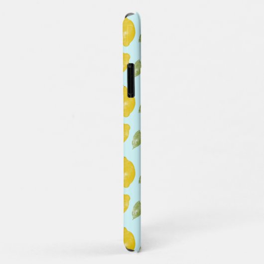 Waterverf Lemons en Leaves Pattern Case-Mate iPhone Case (Achterkant/rechts)