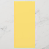 Waterverf Lemons en Sinaasappels Citrus Wedding Me Menu (Achterkant)