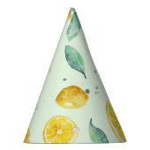 Waterverf Lemons Feesthoedjes (Rechts)