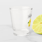 Waterverf Lemons Greenery Limoncello Shot Glas (Links)