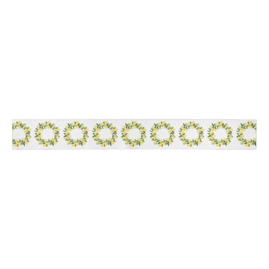 WATERVERF LEMONS GROSGRAIN LINT (Voorkant)