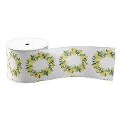 WATERVERF LEMONS GROSGRAIN LINT (Spoel)