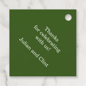 Waterverf Lemons HANDMADE voor U | Kantaarngeschen Bedankjes Labels (Achterkant)