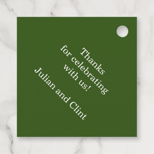 Waterverf Lemons HANDMADE voor U | Kantaarngeschen Bedankjes Labels (Achterkant)