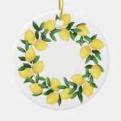 WATERVERF LEMONS KERAMISCH ORNAMENT (Voorkant)