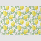 Waterverf Lemons Kitchen-ontkoppeling Tissuepapier (Voorkant)