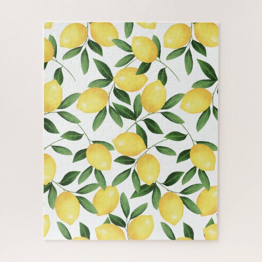 WATERVERF LEMONS LEGPUZZEL (Verticaal)