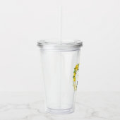 Waterverf Lemons Limoncello penseel Script Acryl Drinkbeker (Rechts)