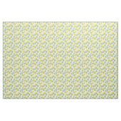 Waterverf Lemons Linen Stof (Yard (91,4 cm))