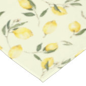 Waterverf Lemons, mediterrane kunst, zomer Tafelkleed (Gekanteld)