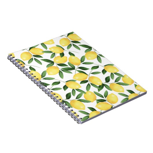 WATERVERF LEMONS NOTITIEBOEK (Rechterzijde)