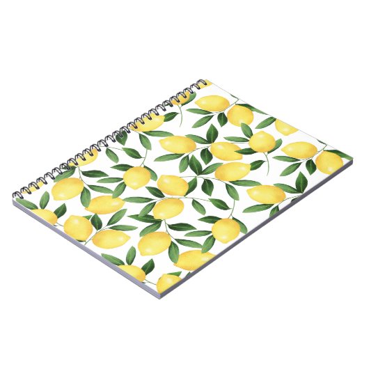 WATERVERF LEMONS NOTITIEBOEK (Linkerzijde)