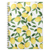 WATERVERF LEMONS NOTITIEBOEK (Voorkant)