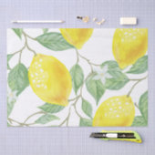 Waterverf Lemons-ontkoppeling Tissuepapier (Craft)