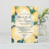 Waterverf Lemons over marineverbindingen (Staand voorkant)