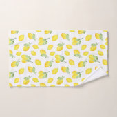 Waterverf Lemons Patroon Bad Handdoek (Handdoek)