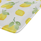 Waterverf Lemons Patroon Snijplank (Hoek)