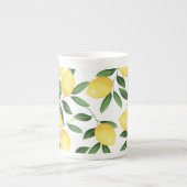 WATERVERF LEMONS PORSELEIN KOP (Voorkant)