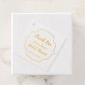 Waterverf Lemons Positano Amalfi Tegel Bridal Bedankjes Labels (Met doos)