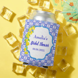 Waterverf Lemons Positano Amalfi Tegel Bridal Blikjeskoeler