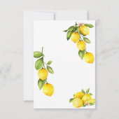 Waterverf Lemons RSVP Typografie (Achterkant)