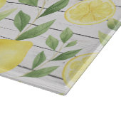 Waterverf Lemons Snijplank (Hoek)