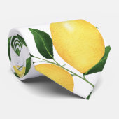 WATERVERF LEMONS STROPDAS (Opgerold)