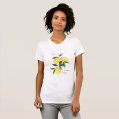 WATERVERF LEMONS T-SHIRT (Voorkant volledig)
