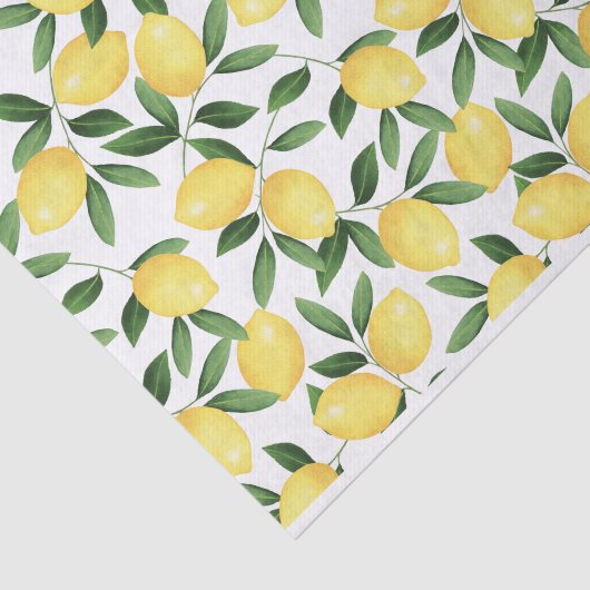 WATERVERF LEMONS TISSUEPAPIER (Detail)