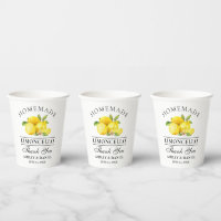 Waterverf Lemons Weddenschap Bedankt Limoncello