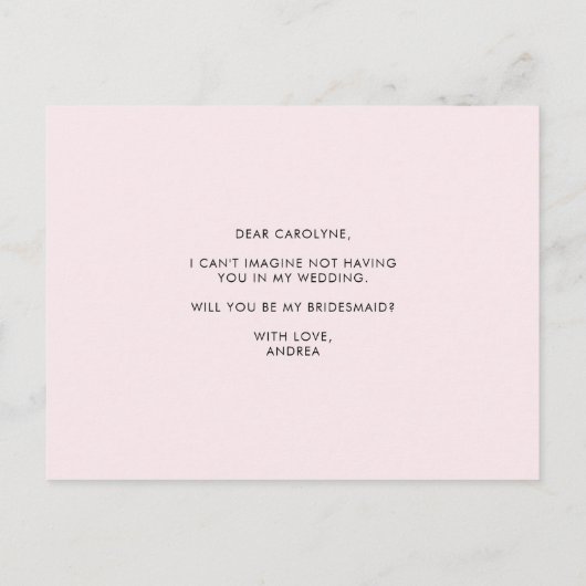 Waterverf Lente-bloemen... Uitnodiging Briefkaart (Achterkant)