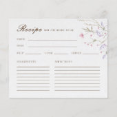 Waterverf Lente Bloemen Vrijgezellenfeest Recept K (Voorkant)