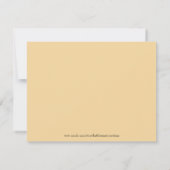 Waterverf Lente Bloemen Wenskaart Bedankkaart (Achterkant)