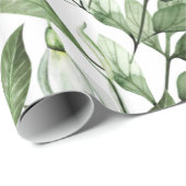 Waterverf Lente Flowers Cadeaupapier (Rol Hoek)