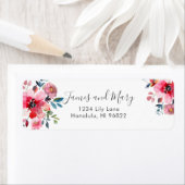 Waterverf Lente Flowers Etiket (Insitu)