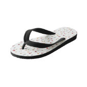 Waterverf Lente Wildflower Pattern Girl Kinder Teenslippers (Schuin)