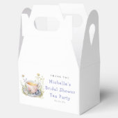 Waterverf Lentebruidsfeest Theepartij Bedankdoosjes (Geopend)