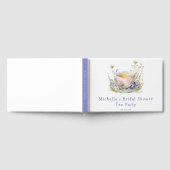 Waterverf Lentebruilofts Theepartij Gastenboek (Volledig)