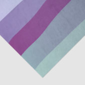 Waterverf lenteslag | Paars en groen Tissuepapier (Detail)