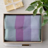 Waterverf lenteslag | Paars en groen Tissuepapier (Geschenk)