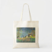 Waterverf lentesonstorm schilderen tote bag (Voorkant)