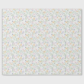 Waterverf Lentventilator patroon Cadeaupapier (Vlak)