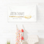 Waterverf Lepel Catering, Chef Banner (Insitu)