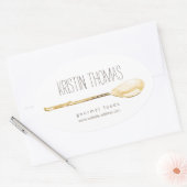 Waterverf Lepel Catering, Chef II Stickers (Envelop)