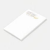 Waterverf Lepel Catering, Chef Post-it® Notes (Schuin)