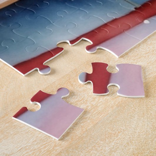 Waterverf Lesbische Valentijn Legpuzzel (Zijkant)