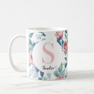 Waterverf letter S Koffiemok